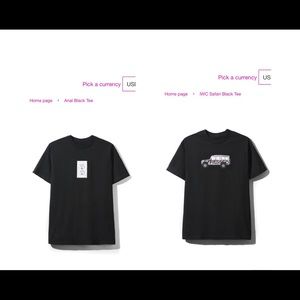 Anti Social Social Club Tees